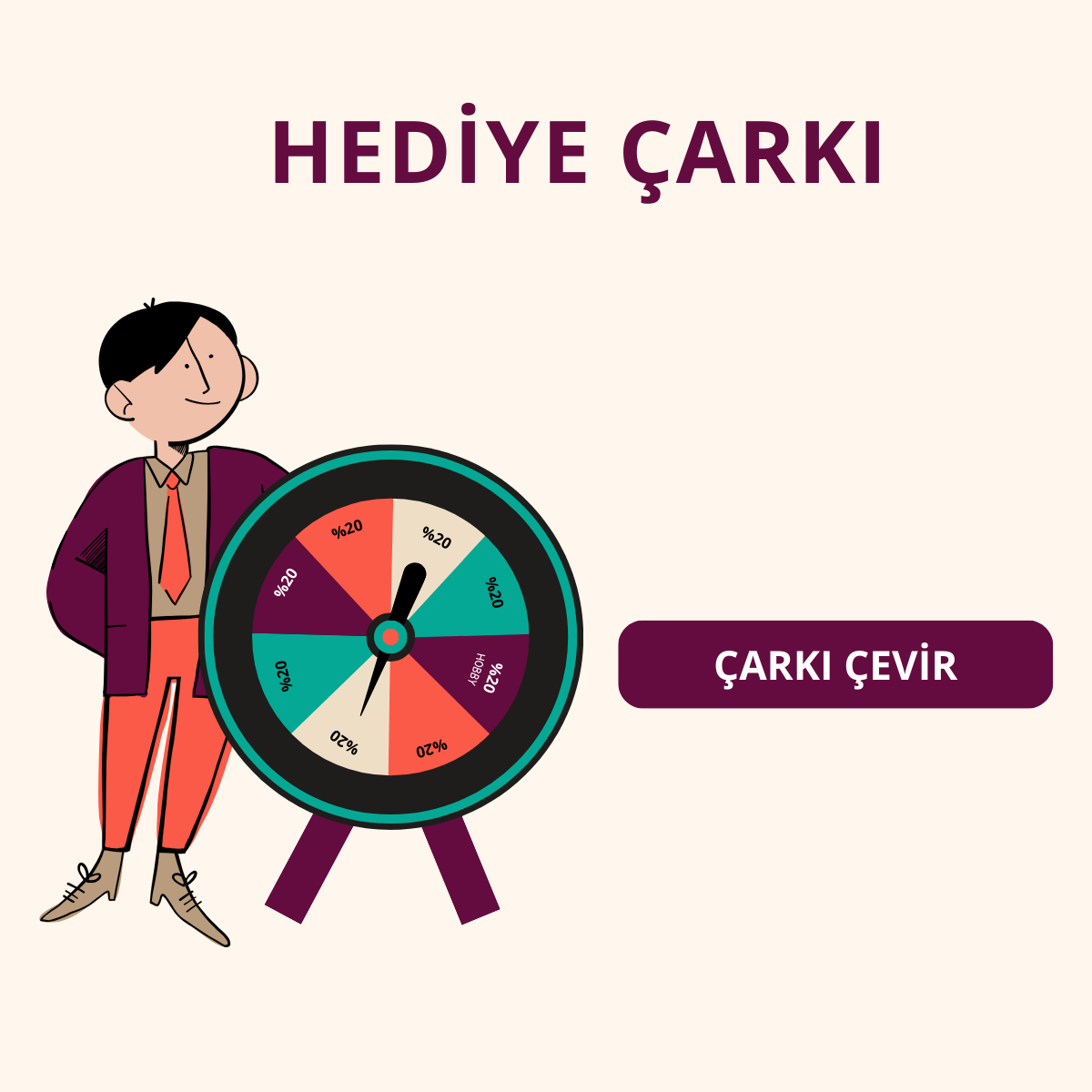 Hediye Çarkı Logosu